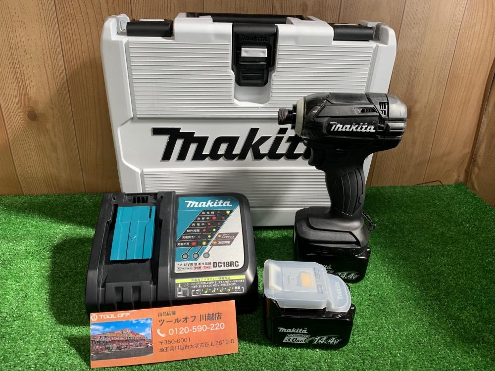 マキタ makita 充電式インパクトドライバ TD138DRFXBの中古 中古B使用