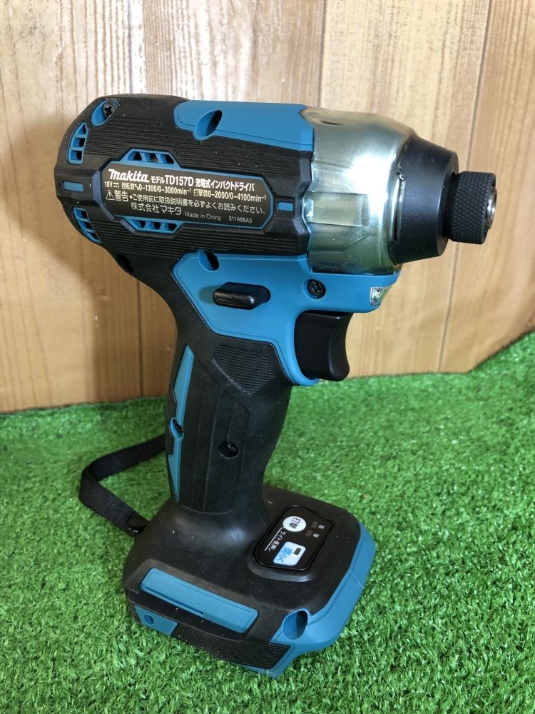 マキタ makita 充電式インパクトドライバ TD157DZの中古 未使用品
