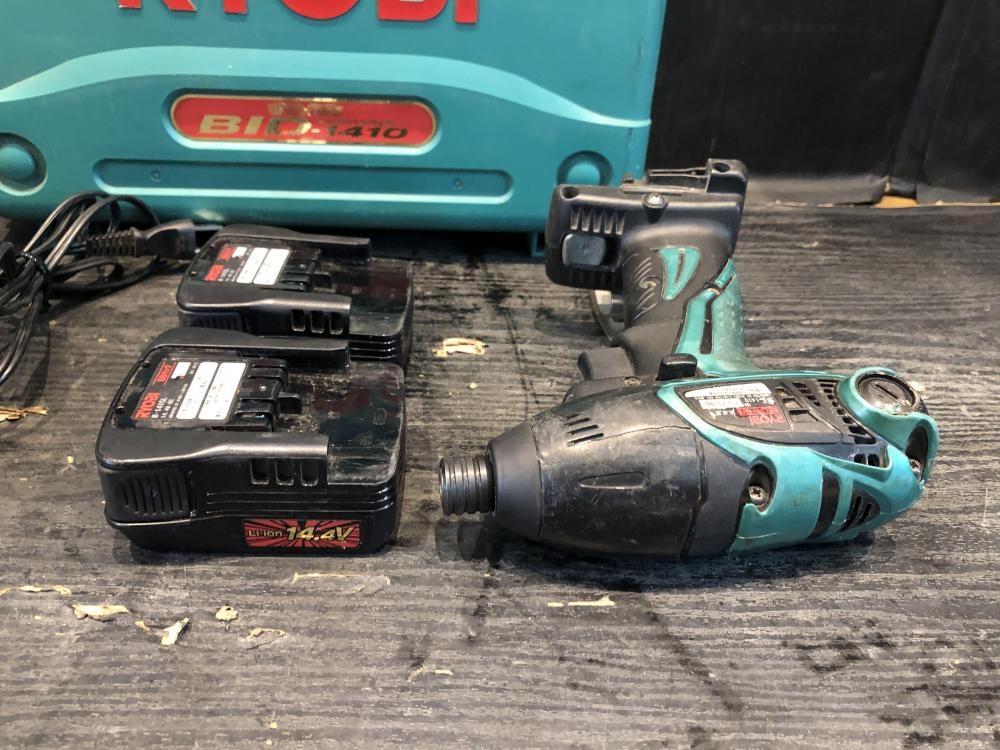 送料無料キャンペーン リョービ RYOBI 充電式インパクトドライバ BID-1410の中古 中古C 本体
