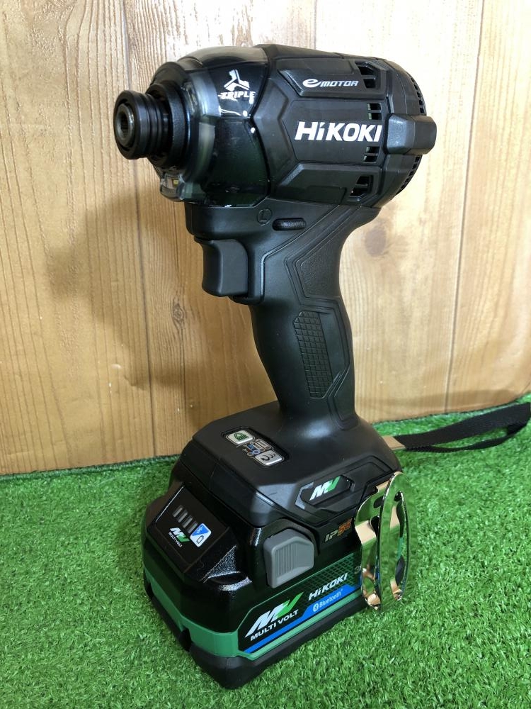 ハイコーキ HiKOKI コードレスインパクトドライバー WH36DC 2XPBSZの 