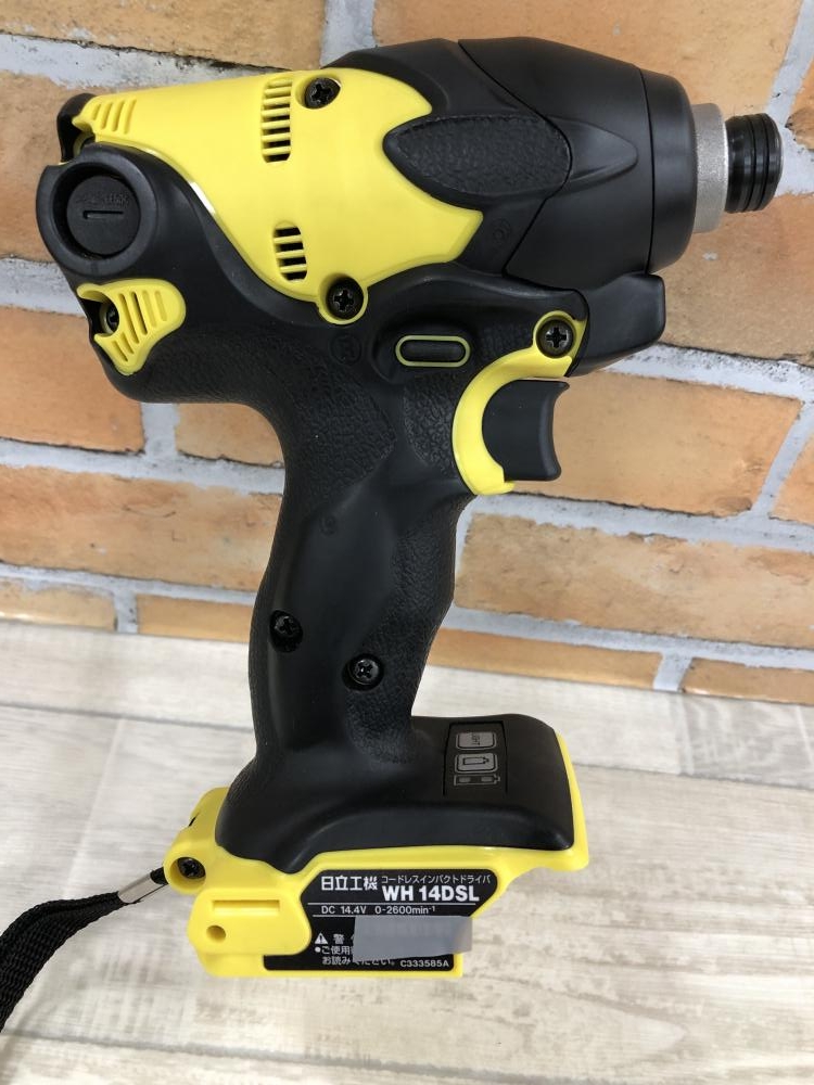 日立工機 コードレスインパクトドライバ WH14DSL 60周年記念モデルの