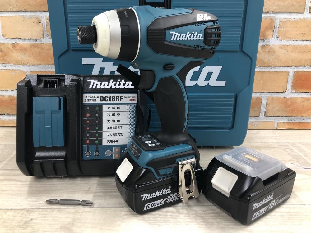 中古品】 マキタ 充電式4モードインパクトドライバ TP141DRGX