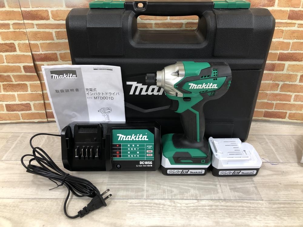 マキタ MTD001D 充電式インパクトドライバ 14.4V 中古 DIYに