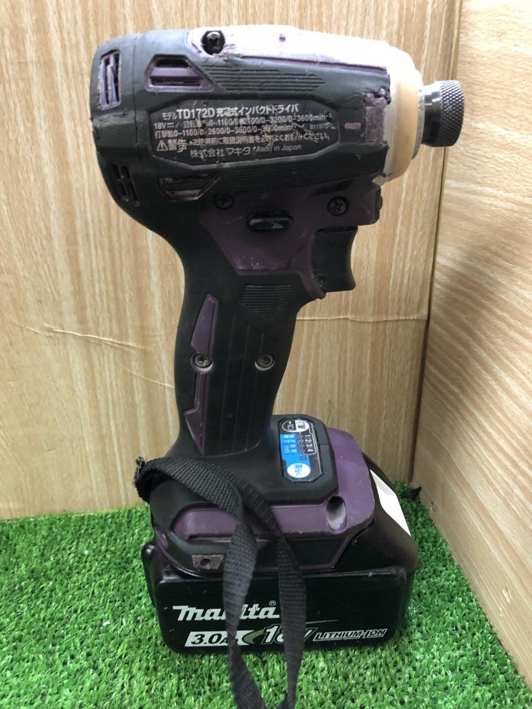 マキタ 18V充電式インパクトドライバ TD172Dの中古 中古C傷汚れあり  