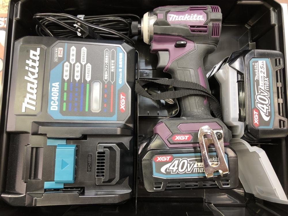 マキタ 40V充電式インパクトドライバ TD001GRDXの中古 中古B使用 マキタ 40V充電式インパクトドライバ TD001GRDXの中古 中古B使用
