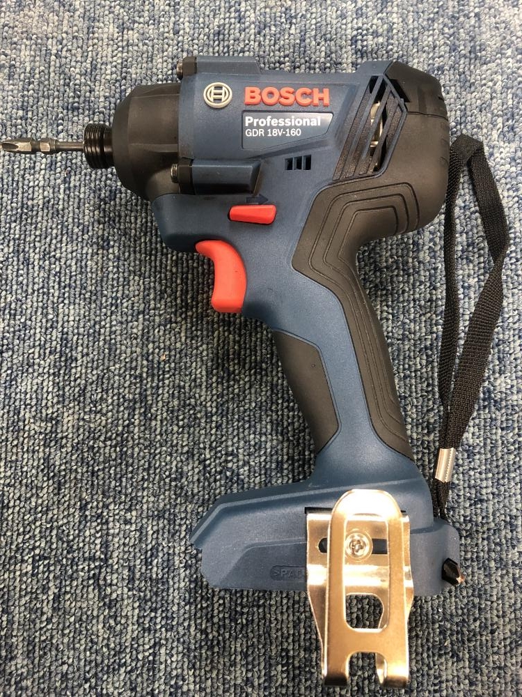 BOSCH 18V インパクトドライバ GDR 18V-160の中古 中古B使用感