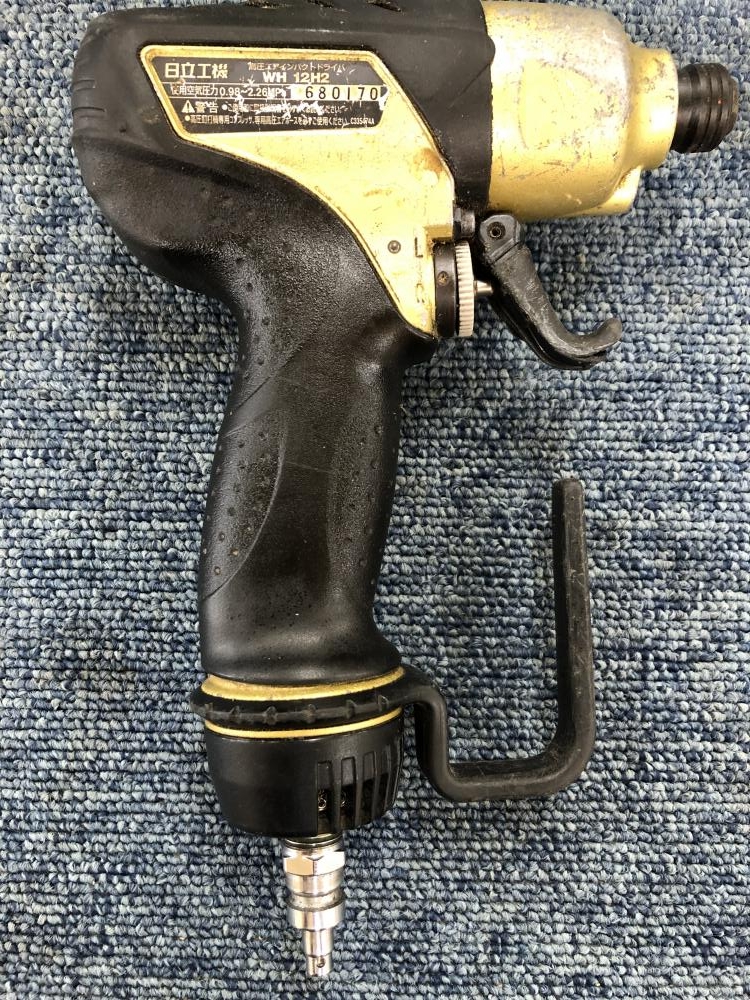 女性に人気！ 日立工機 中古B使用感 WH12H2の中古 高圧エアインパクトドライバ エアドライバー