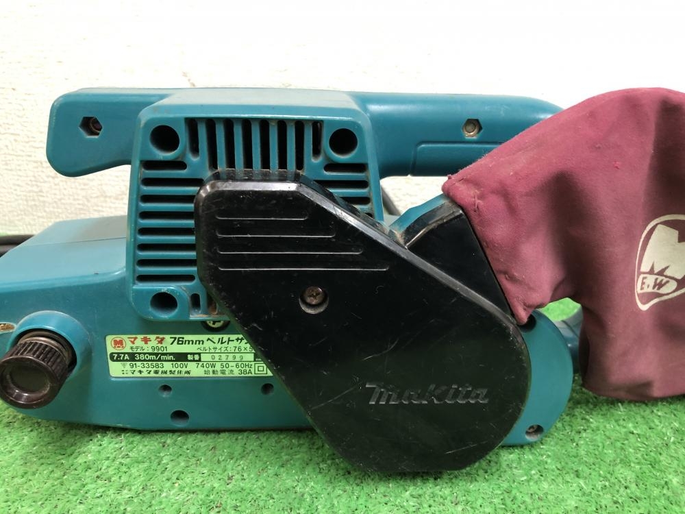マキタ 76mm ベルトサンダ 9901の中古 中古B使用感あり 《神奈川・川崎》中古工具販売の専門店│ ツールオフ神奈川・川崎店 ｜中古 工具販売のツールオフ