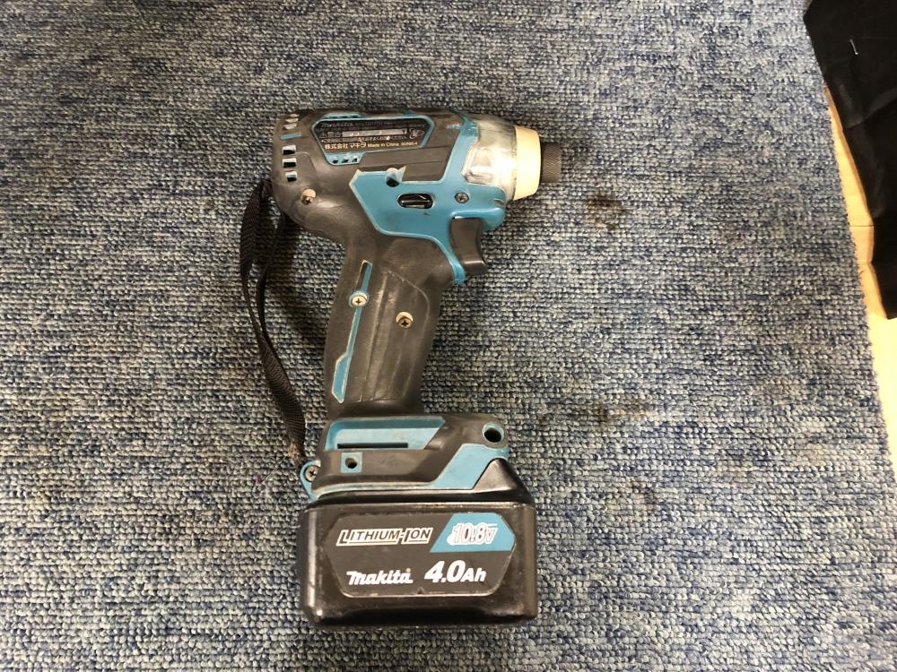 中古 マキタ TD111D 10.8V 充電式 インパクトドライバー フルセット