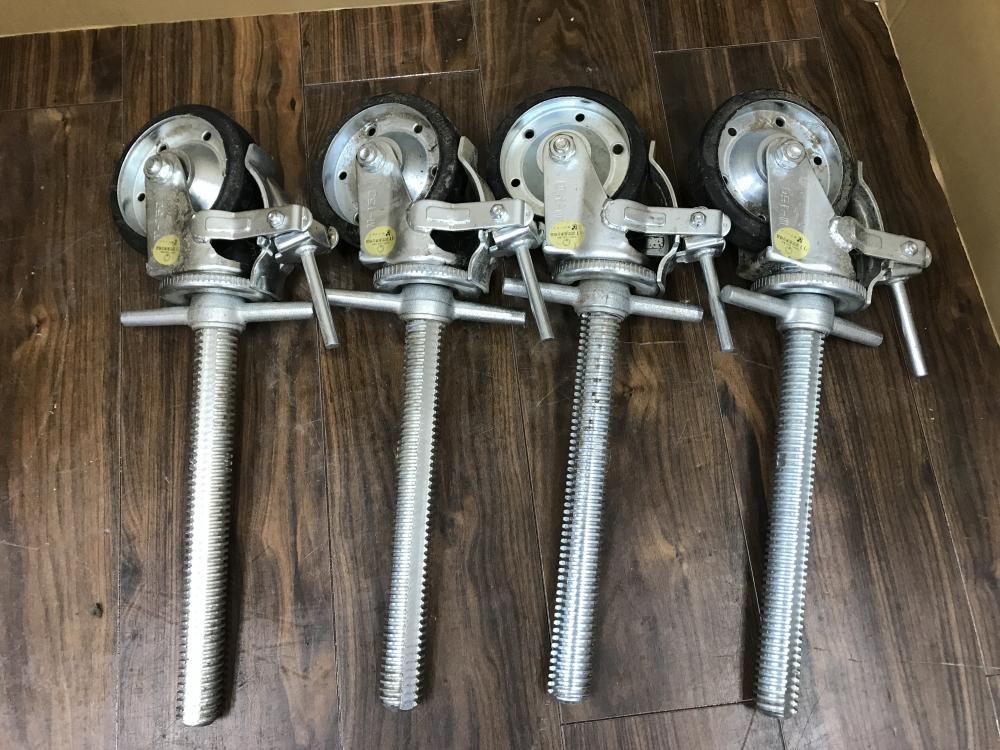 ナンシン 足場用キャスター M-150 4本セット ※動作未確認の為