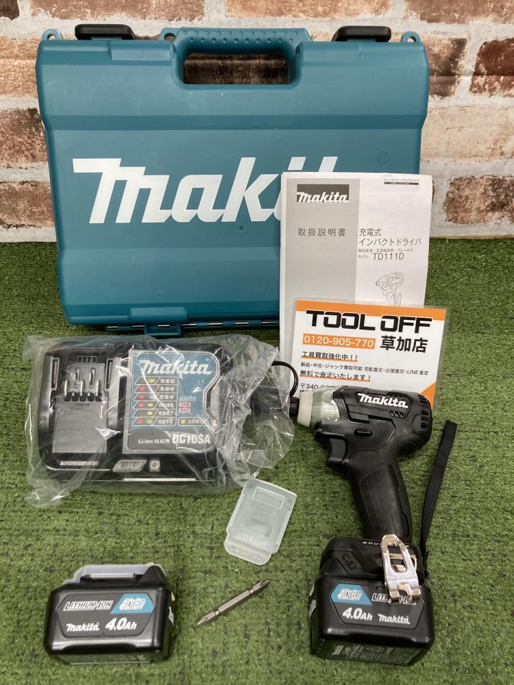 公式 マキタ 充電式インパクトドライバ 未使用品 TD111DSMXBの中古 その他