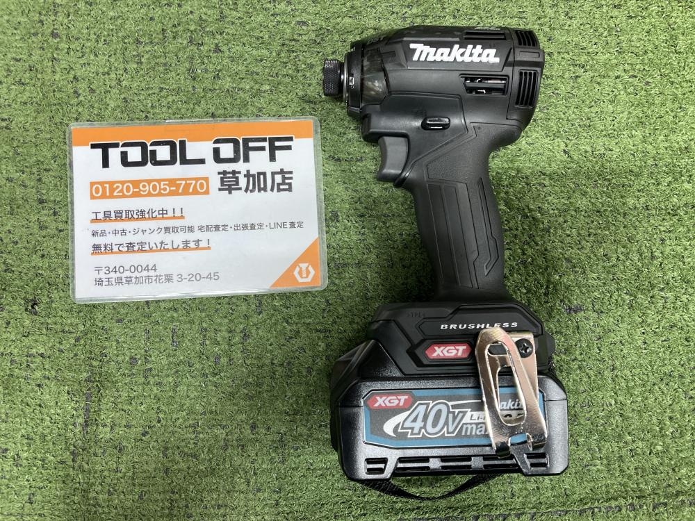 マキタ 充電式インパクトドライバ TD002GRDXBの中古 未使用品 《埼玉  