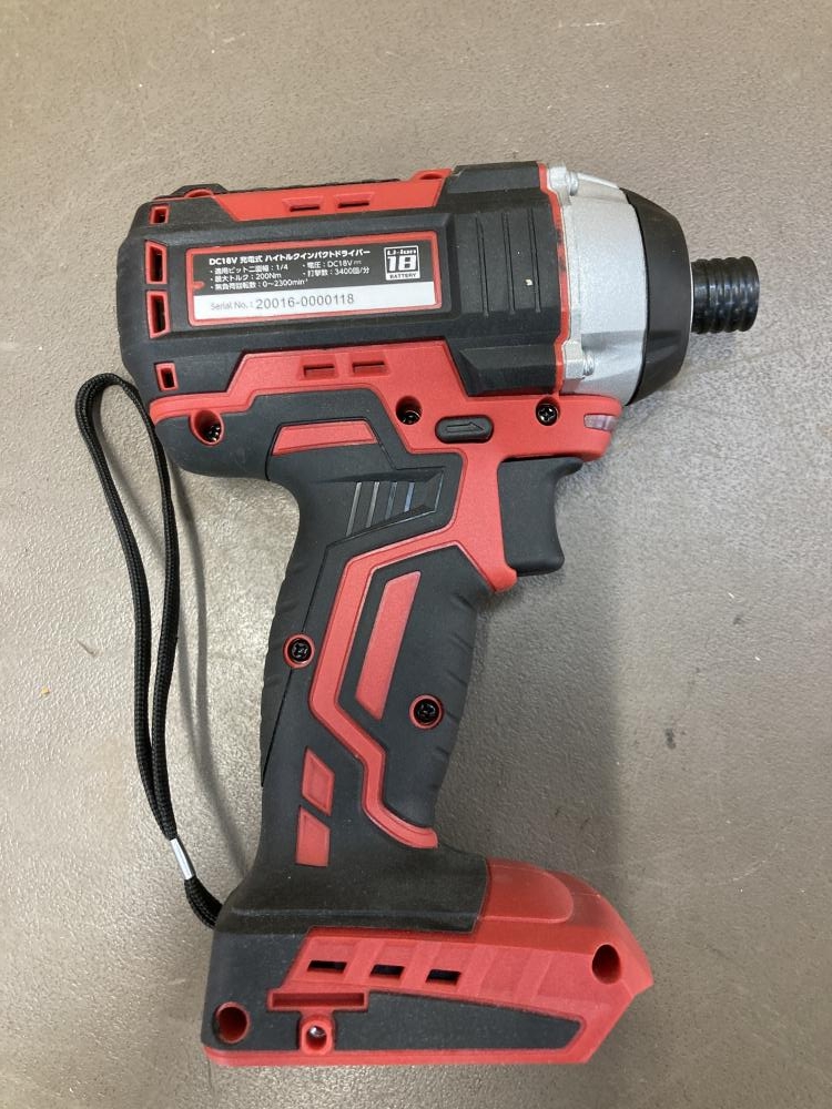 ASTRO PRODUCTS DC18V充電式ハイトルクインパクトドライバ AP050773の