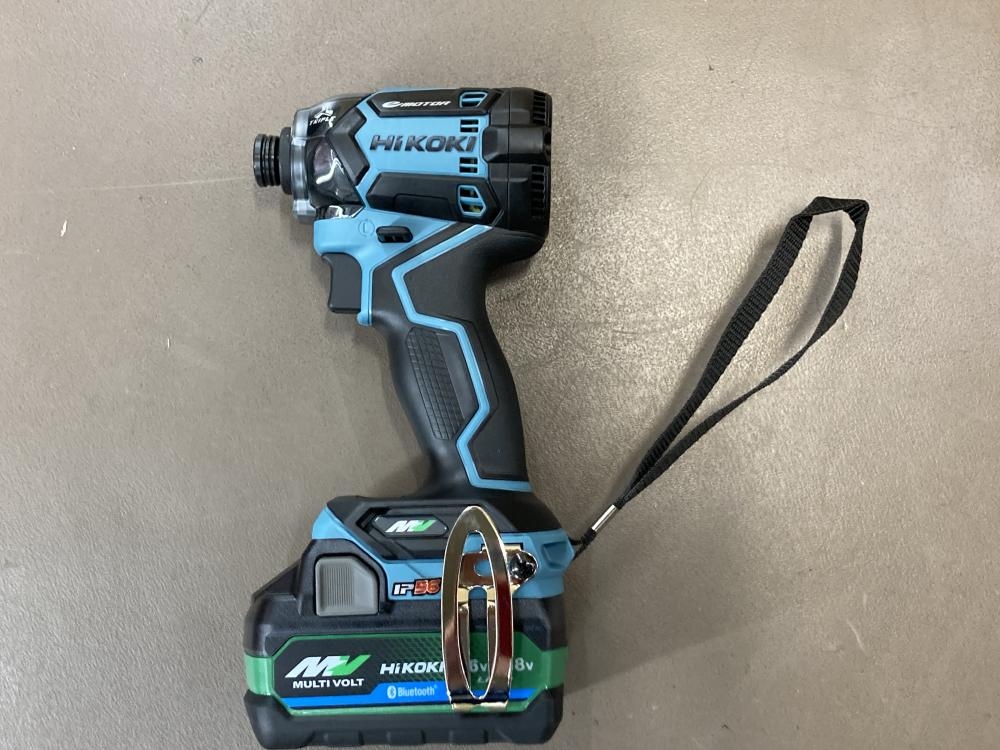 HiKOKI 36Vコードレスインパクトドライバ WH36DC 2XPSZ(CB)の中古 未 