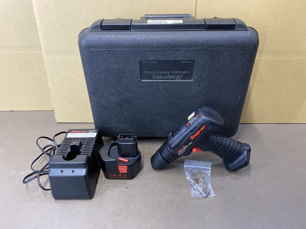 Snap-On 14.4V電動ドリル(ニカド) CDRJ40の中古 ジャンク 《神奈川