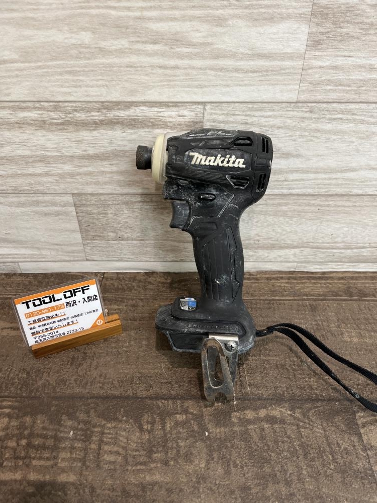 マキタ makita 充電式インパクトドライバ 黒 本体のみ 18V マキタ makita 充電式インパクトドライバ 黒 本体のみ 18V