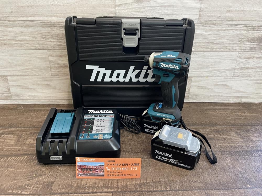 Makita - マキタ インパクト ドライバー TD172DRGX 18V makita 黒 マキタ 18V充電式インパクトドライバ TD172DRGXの中古 未使用品