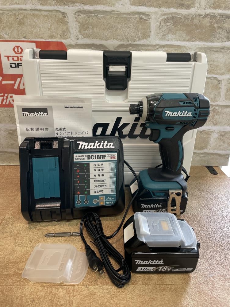 makita マキタ 充電式インパクトドライバ TD149DRFXの中古 未使用品