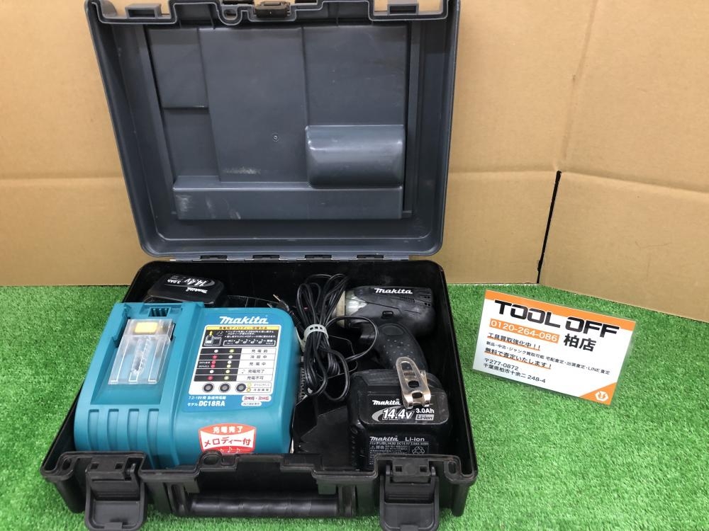 マキタ makita 14.4V 充電式インパクトドライバ TD133Dの中古 中古B