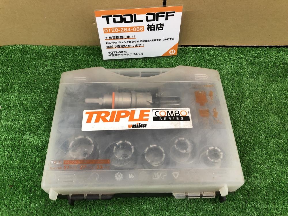 unika トリプルコンボツールボックスセット TB-41の中古 中古B使用感あり 《千葉・柏》中古工具販売の専門店│ ツールオフ柏店 ｜中古工具販売の ツールオフ