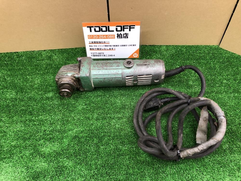 日立工機 HITACHI 100mm電気ディスクグラインダ G10SBの中古 中古B使用