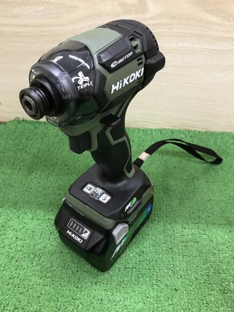 HIKOKI 未使用 Hikoki WH36DC 2XPGS 深緑 フォレストグリーン マルチ 