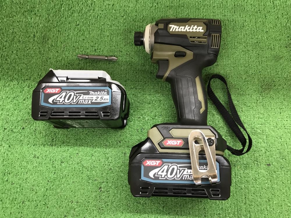 マキタ 40VMAX充電式インパクトドライバ TD001GRDXの中古 未使用品  