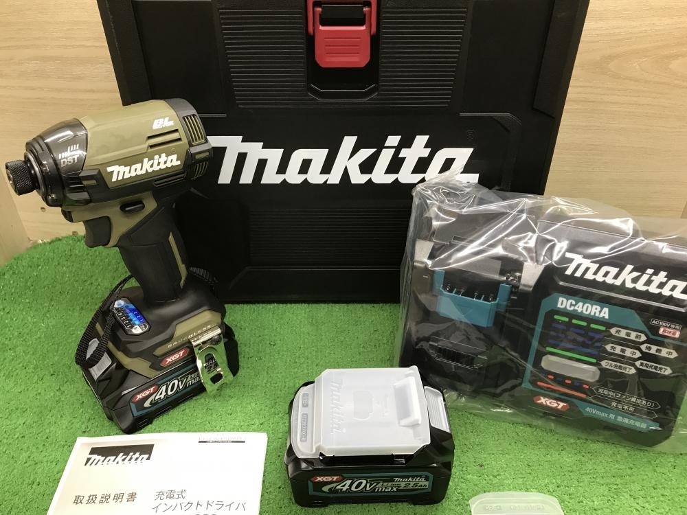 マキタ 40Vmax充電式インパクトドライバ TD002GRDXの中古 未使用品  