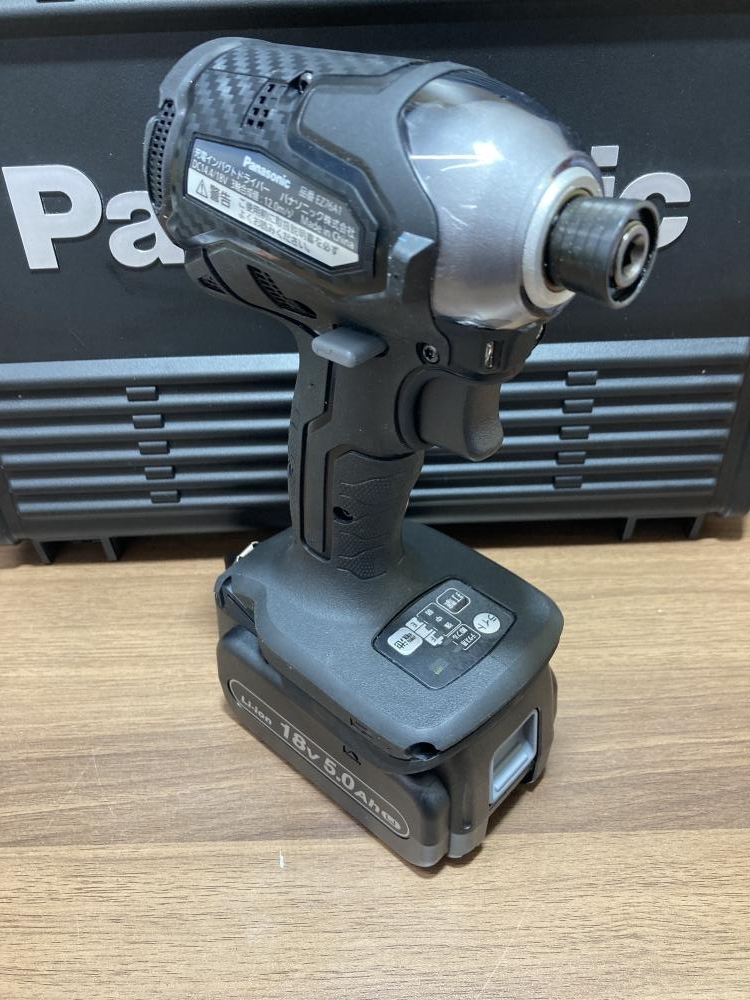 Panasonic パナソニック 18V充電式インパクトドライバ EZ76A1LJ2G-Bの