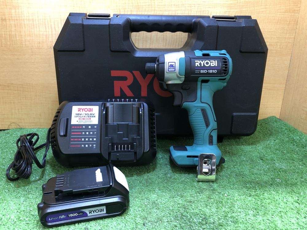 リョービ RYOBI 充電式インパクトドライバ BID-1810の中古 中古A