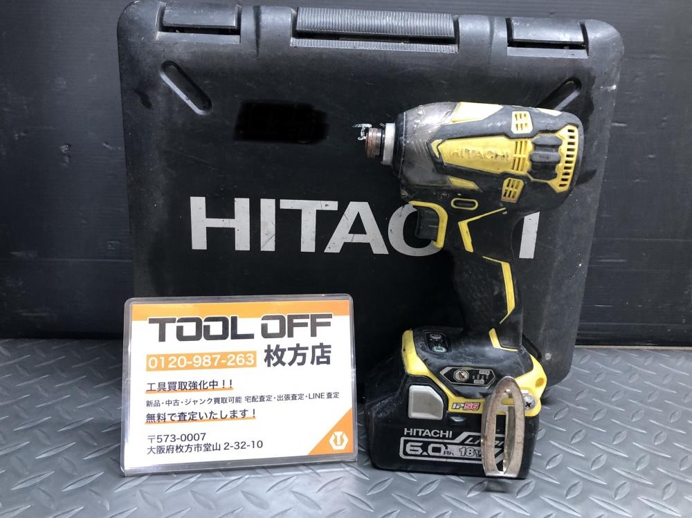 希少になる 日立 WH18DDL2 コードレスインパクトドライバ HITACHI 本体