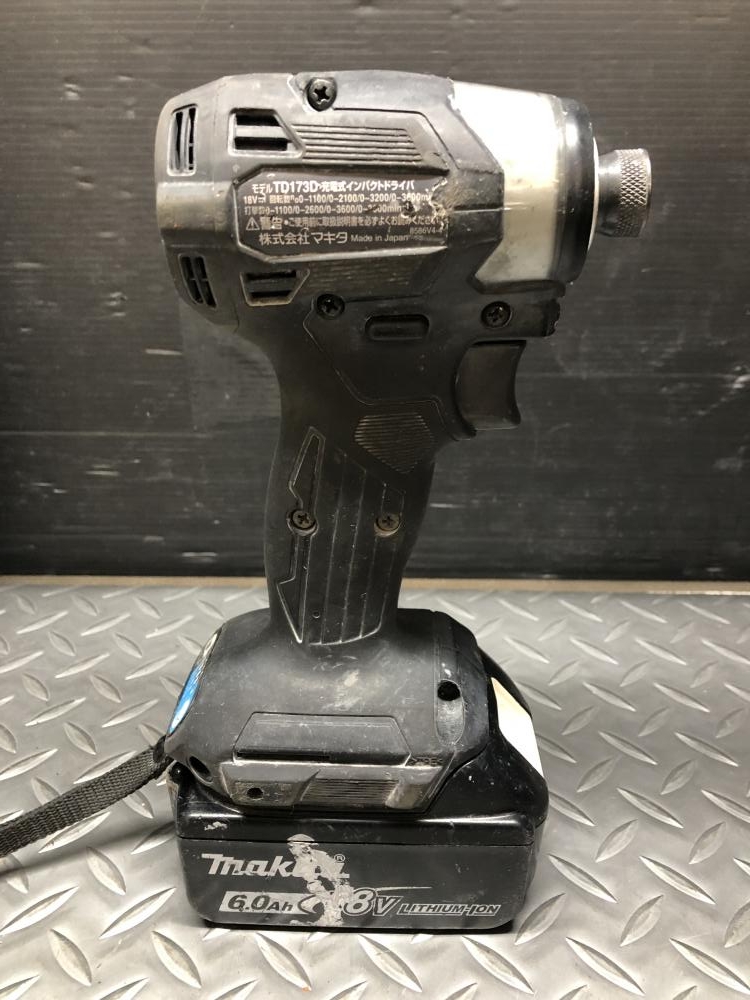 マキタ makita 充電式インパクトドライバ TD173DRGXの中古 中古B使用感 マキタ makita 充電式インパクトドライバ TD173DRGXの中古 中古B使用感