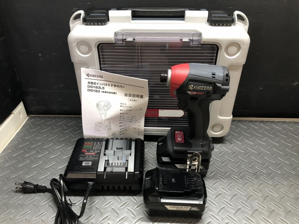 KYOCERA 京セラ 充電式インパクトドライバー DID183L5の中古 未使用品