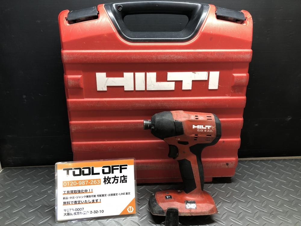ヒルティ HILTI 充電式インパクトドライバー SID4-A22の中古