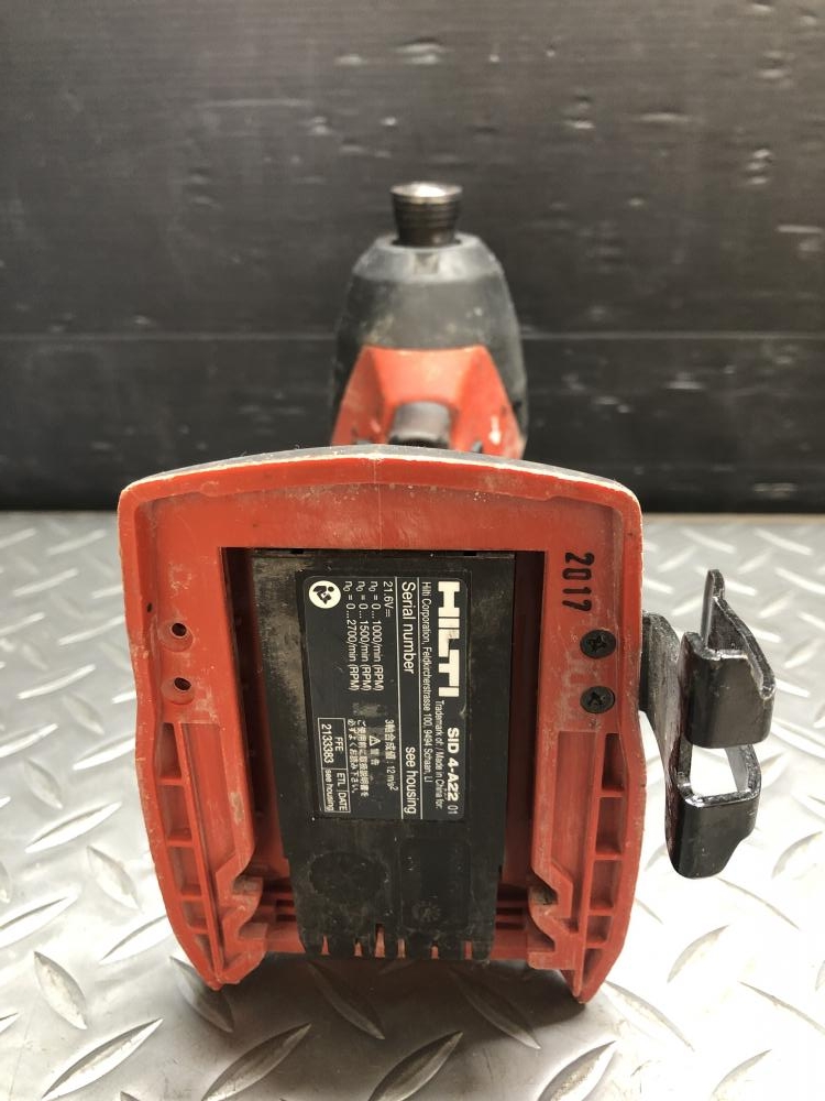 ヒルティ HILTI 充電式インパクトドライバー SID4-A22の中古 中古C傷 