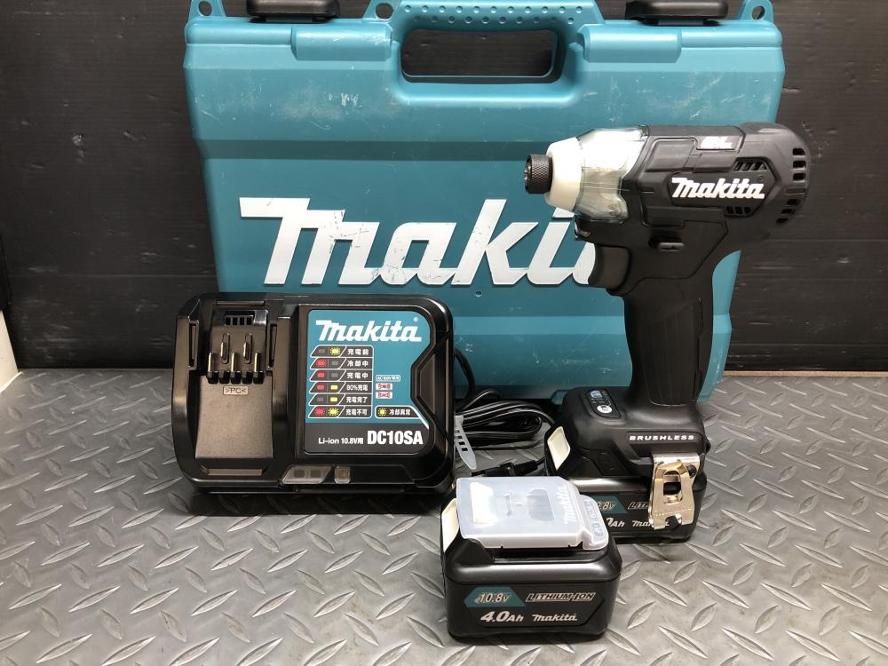 マキタ(Makita)10.8V 充電式インパクトドライバー （4.0Ah）（マキタ 