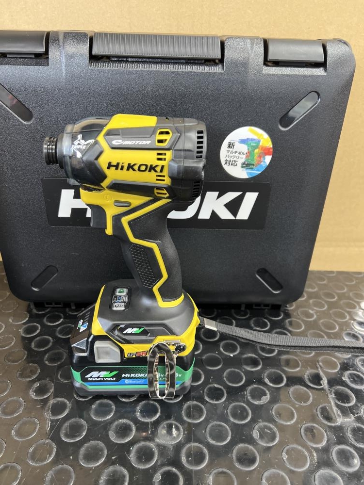 HiKOKIインパクトドライバーWH36DC 36V 限定色デザートイエロー