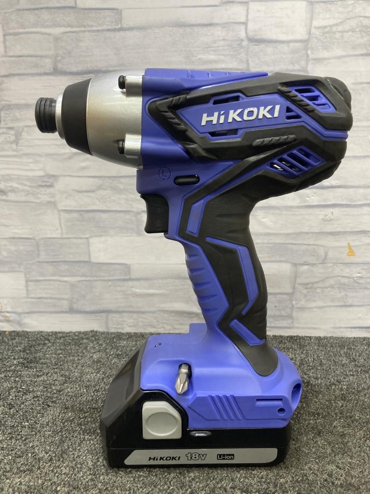 HiKOKI ハイコーキ コードレスインパクトドライバ 蓄電池×2 充電 HiKOKI ハイコーキ コードレスインパクトドライバ 蓄電池×2 充電