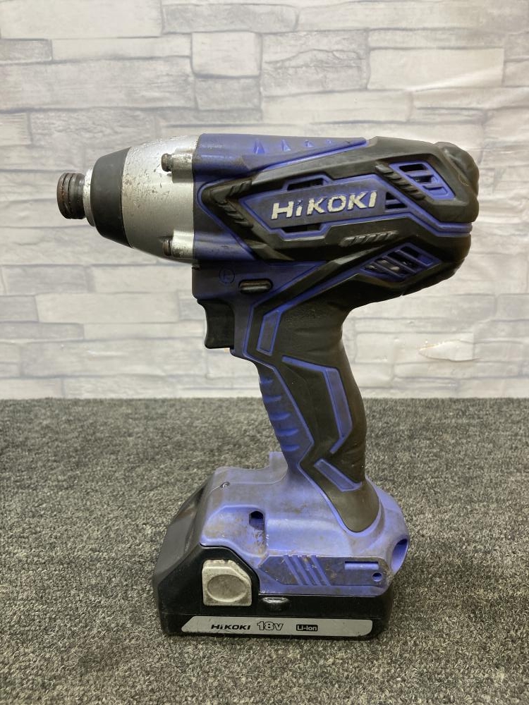 HiKOKI ハイコーキ コードレスインパクトドライバ 蓄電池×2 充電 HiKOKI ハイコーキ コードレスインパクトドライバ 蓄電池×2 充電