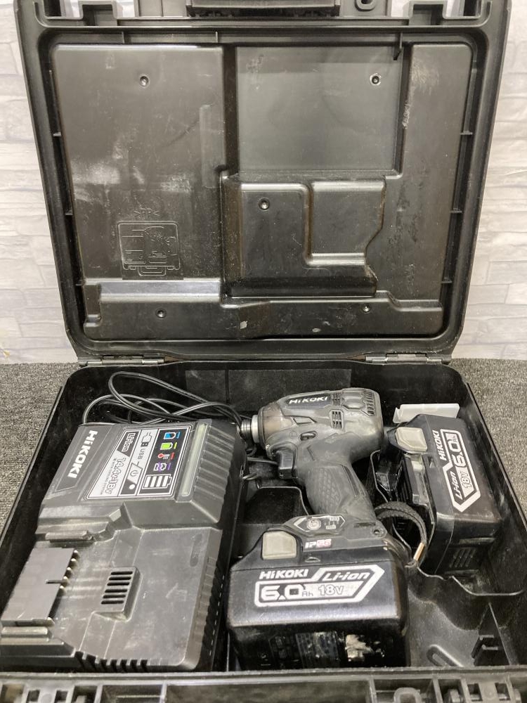 日立工機 WH18DDL2 コードレスインパクトドライバー【船橋馬込店】【店頭取引限定】【中古】管理番号：ITADRG1U9KRS 日立工機(HITACHI)の充電式インパクトドライバー WH18DDL2 2LYPK(SR)を