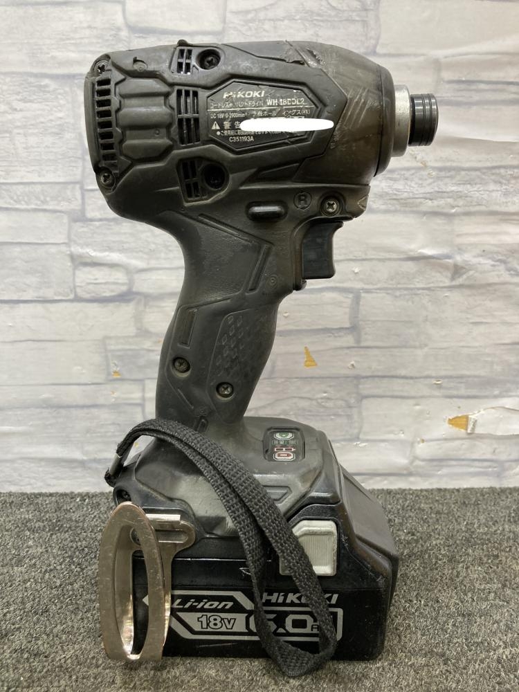 【工具】HITACHI　日立　インパクトドライバー　WH18DDL2　中古　リサイクルショップ宮崎屋佐土原店22.10.16K 66ca927d8170c5af3db300fcaf4384