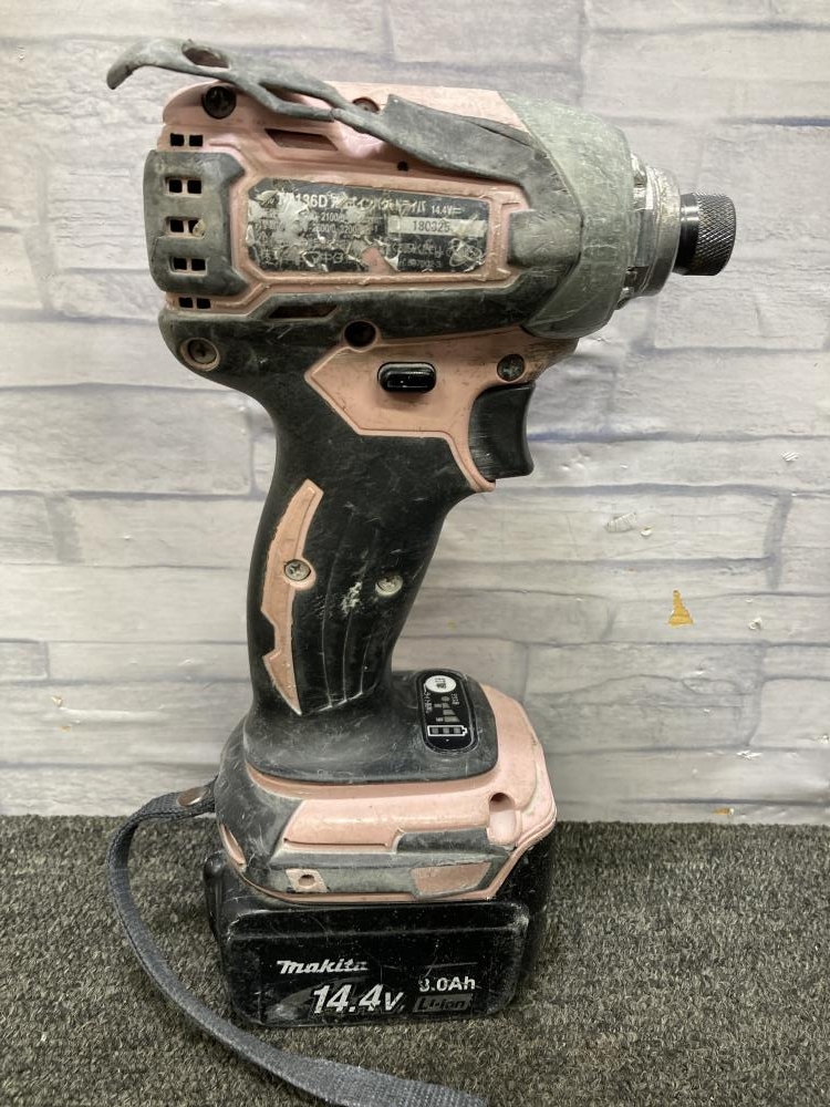 マキタ makita 充電式インパクトドライバ TD136DRFXの中古 中古C