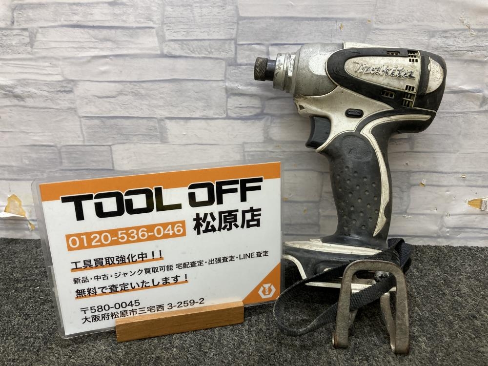 マキタ makita 充電式インパクトドライバ TD133Dの中古 中古C傷汚れあり 《大阪・松原》中古工具販売の専門店│ツールオフ松原店  ｜中古工具販売のツールオフ