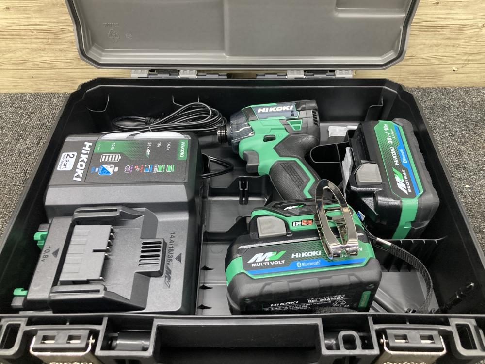 HiKOKI ハイコーキ コードレスインパクトドライバ WH36DD 2XHLSZの中古 