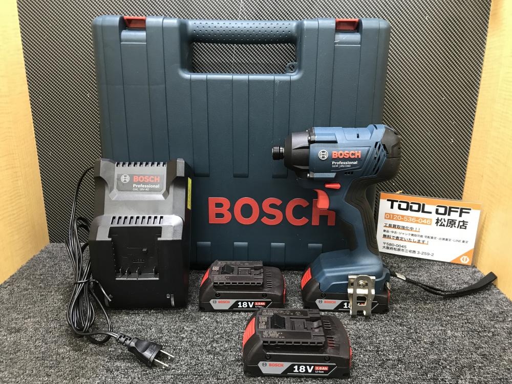 BOSCH ボッシュ バッテリーインパクトドライバー GDR18V-160の中古 