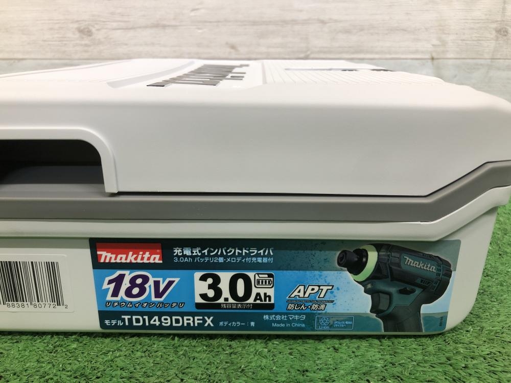 makita 充電式インパクトドライバ TD149DRFXの中古 未使用品 《大阪・茨木》中古工具販売の専門店│ ツールオフ茨木店  ｜中古工具販売のツールオフ