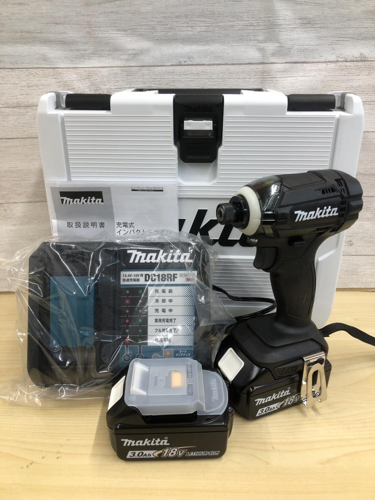 マキタ 充電式インパクトドライバ TD149DRFXBの中古 未使用品 《大阪  