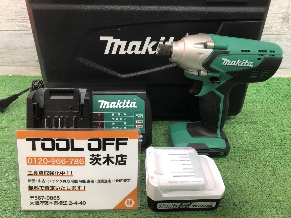 ほぼ未使用】マキタ 充電式 14.4V仕様インパクトドライバ M695DS ほぼ未使用】マキタ 充電式 14.4V仕様インパクトドライバ M695DS