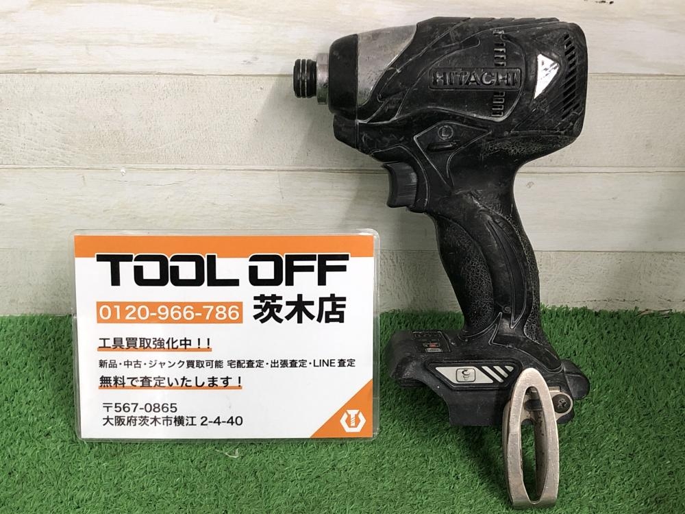 日立 コードレスインパクトドライバ WH14DBALの中古 中古C傷汚れあり 