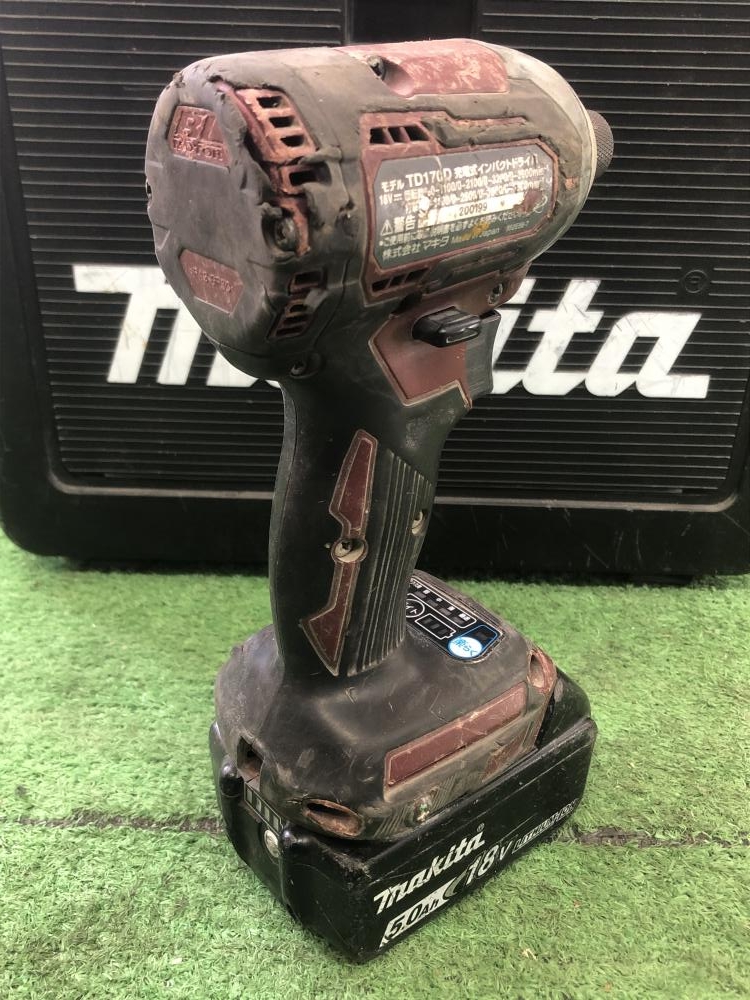 マキタ インパクトドライバー TD170D マキタ TD170DRGXB インパクトドライバー/TD170DZB【ウエダ金物】